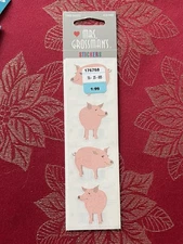 LAST ONE - MRS GROSSMAN'S PIG STICKERS New in Package - Very Rare Free Shipping