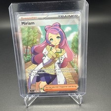 Pokémon TCG Miriam Trainer Full Art 238/198 Holo Scarlet & Violet Base Set NM on eBay