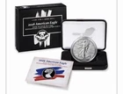 1776-2026 W Enhanced One Ounce Silver Eagle with Privy, Box & COA