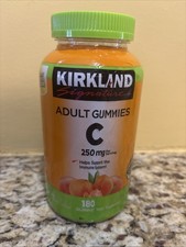 Kirkland Signature Vitamin C 250 mg Immune Support, 180 Adult Gummies NEW Bin A