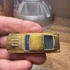 1967 Hot Wheels Vintage Custom Mustang Gold In Color Fair Condition In Case.