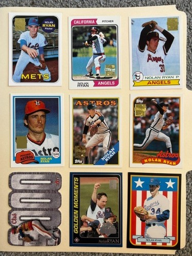 Nolan Ryan #59 1993 Score card