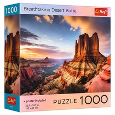 TRE99297 Trefl USA Puzzle: Zion National Park 1000 Piece Trefl Red 