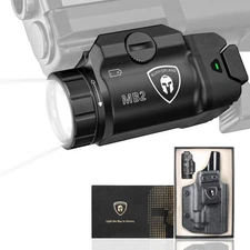 WARRIORLAND MB2 Pistol Light and Custom Kydex Holster, Fit for Springfield He...