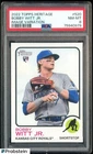 2022 Topps Heritage Image Variation #520 Bobby Witt Jr Royals RC Rookie PSA 8