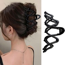 1 PCS Metal Large Claw Clips for Thick Heavy Hair, Strong Hold Big Non-Slip H