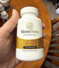 MemoHoney Advanced Memory Support Dietary Supplement Capsules 30 Ct Exp 05/2028