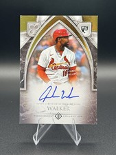 Jordan Walker 2023 Topps Transcendent Collection Rookie Showcase Autographs /20