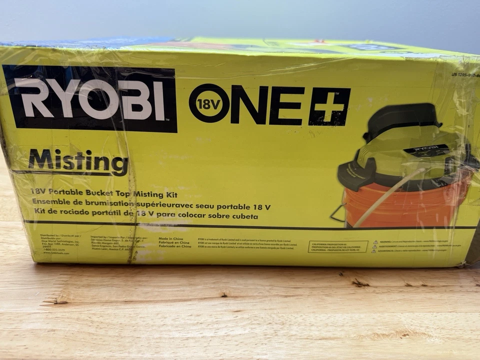 RYOBI 18V Portable Bucket Top Misting Kit - Image 4 of 4