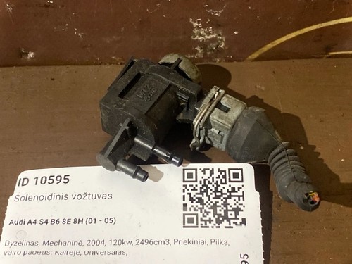 Audi A4 S4 B6 8E 8H 2004 Diesel 120kW Turbolader Druckwandler Magnetventil