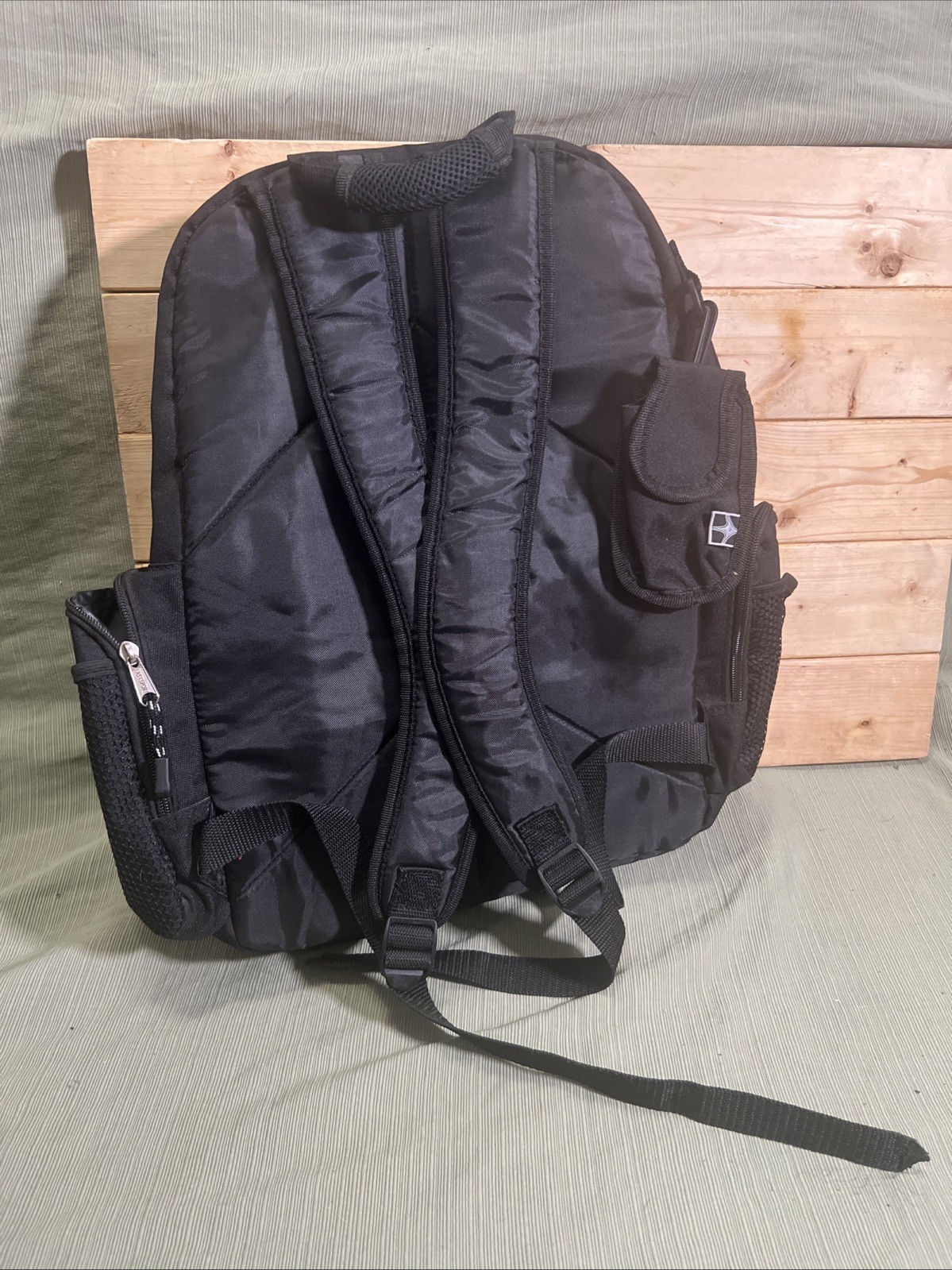 Eastsport Backpack Black Polyester Daypack Style … - image 3