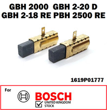 2X Carbon Brushes For Bosch GBH 2000 GBH 2-20 D GBH 2-18 RE PBH 2500 RE Rotary