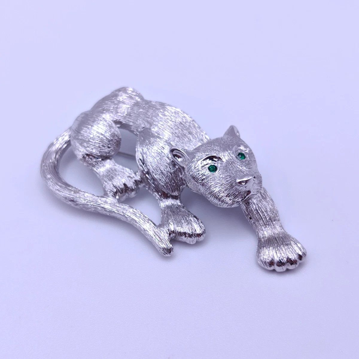 ⭐ Pierre Lang Brosche Anstecknadel Stecker Pin Anhänger Perle Stein Silber 015 ⭐