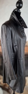 Marks & Spencer. Per Una. Leather Jacket. Leather Coat. Like New.