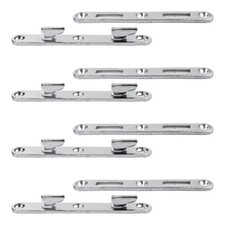 4PCS 5Inch Bed Rail Fasteners, Metal Bed Rail Brackets with Hooks, Heavy Duty...