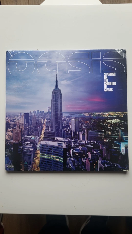 Oasis Standing On The Shoulder Of Giants - Ltd Ed Blue Marble Vinyl Sold Out - Image 2 of 4