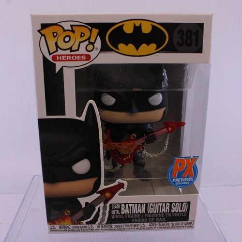 G6 Funko Pop Vinyl Figure PX Previews Exclusive DC Death Metal Batman 381