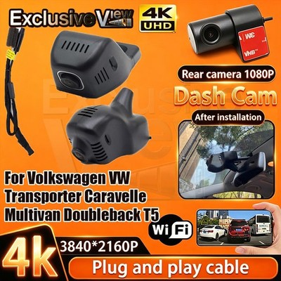 For Volkswagen VW Transporter Caravelle Multivan Doubleback T5 Dash Cam Camera