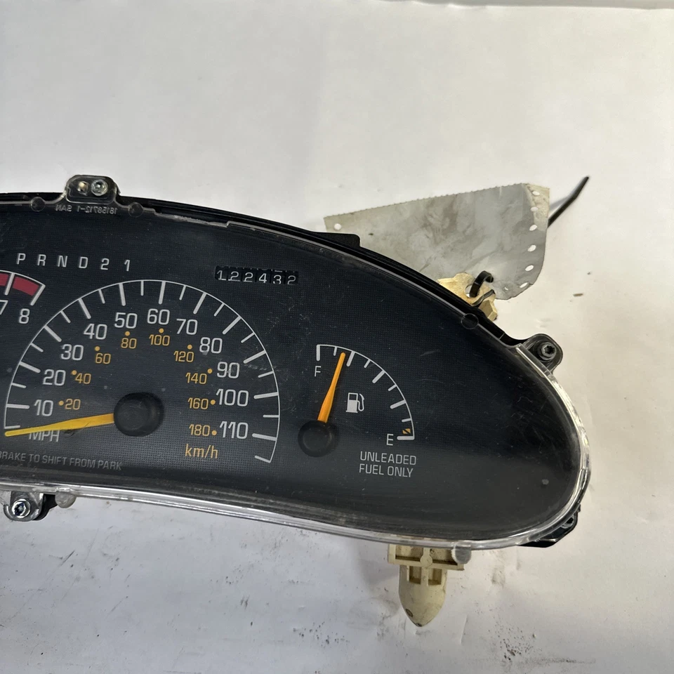 1998 PONTIAC SUNFIRE Speedometer Cluster 257-03133 E4 Foto 4 de 4