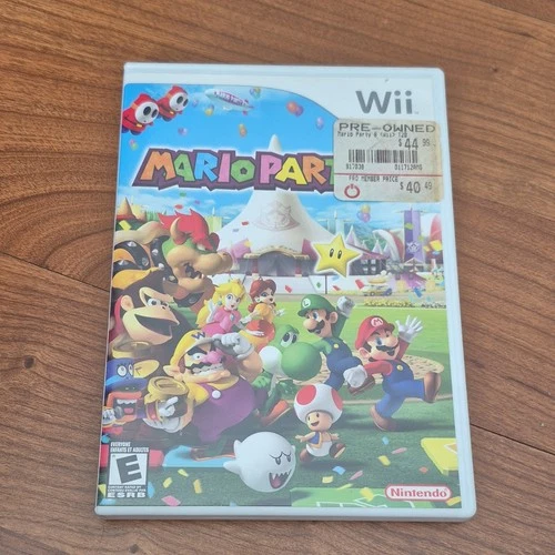 Nintendo Mario Party 8 Multiplayer Nintendo Wii Game with Case & Cover Art