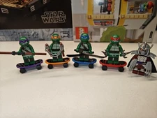 TMNT Teenage Mutant Ninja Turtles Full Set Custom Lego Minifigures