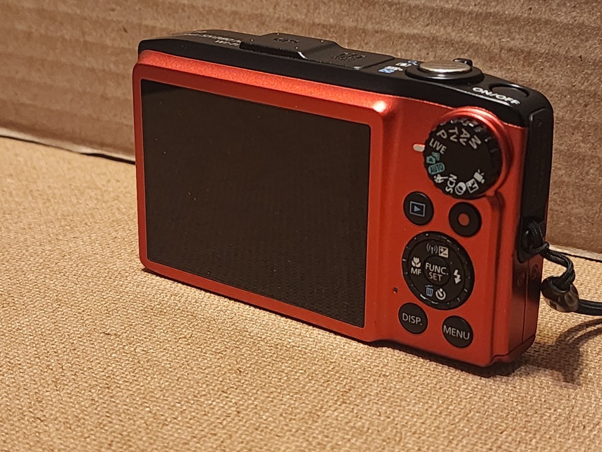 Canon PowerShot SX280 HS 12.1MP Digital Camera - Red for
