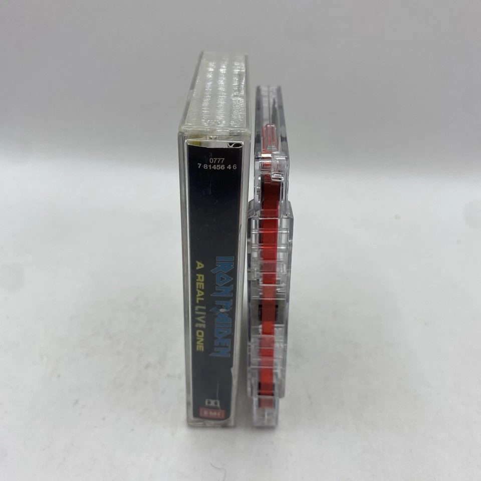 Iron Maiden - A Real Live One original rare UK cassette tape 1993 - Image 4 of 4