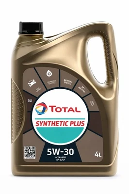 Total SYNTHETIC PLUS 5W30 Huile Moteur Synthétique Essence Diesel 4 LT - Photo 1/4