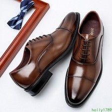 Men Business Office Shoes Lace Up Male Outdoor Footwear Plus Size 38-47