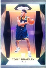 2017-18 Prizm Tony Bradley Prizms Silver RC #118 Jazz