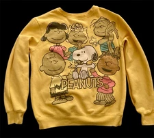 Vintage Peanuts Snoopy Charlie Brown Sweatshirt Peanuts Worldwide LLC Size Small
