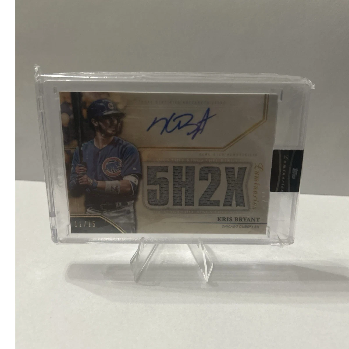Kris Bryant Autographed Baseball Sports Trading Cards