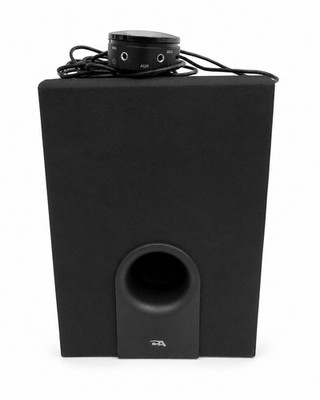 CA Powered Subwoofer Bass Speaker System AUX Volume Tested Working CA-3602
