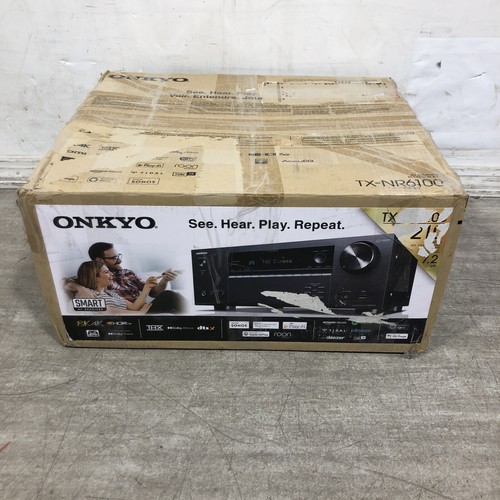 Onkyo TX-NR5100 7.2 Ch AV Receiver Dolby Atmos 8K 60Hz Ultra HD HDR Compatible