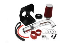 3.5" Red Heat Shield Cold Air Intake System Filter For 09-14 Cadillac Escalade