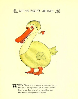 4711 Ross, M.T. (1881-1937) - Mother Earth's Children 1914 - Gooseberry