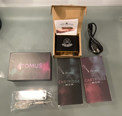 Rotary Tattoo Machine ATOMUS Tattoo Pen Style Liner Shade (20 Cartridges)