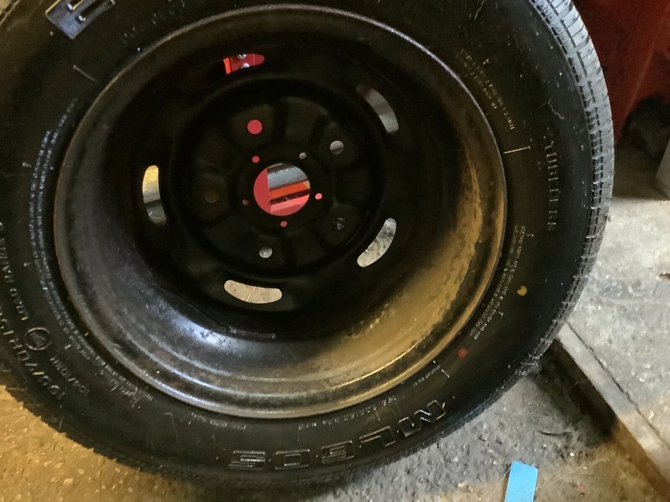 Mk7 Ford Transit 15 " Steel Wheel And Tyre 195/70/r15 spare wheel eBay