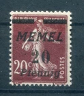 Memel 56 Mint Never Hinged MNH Post Fresh 45 EUR