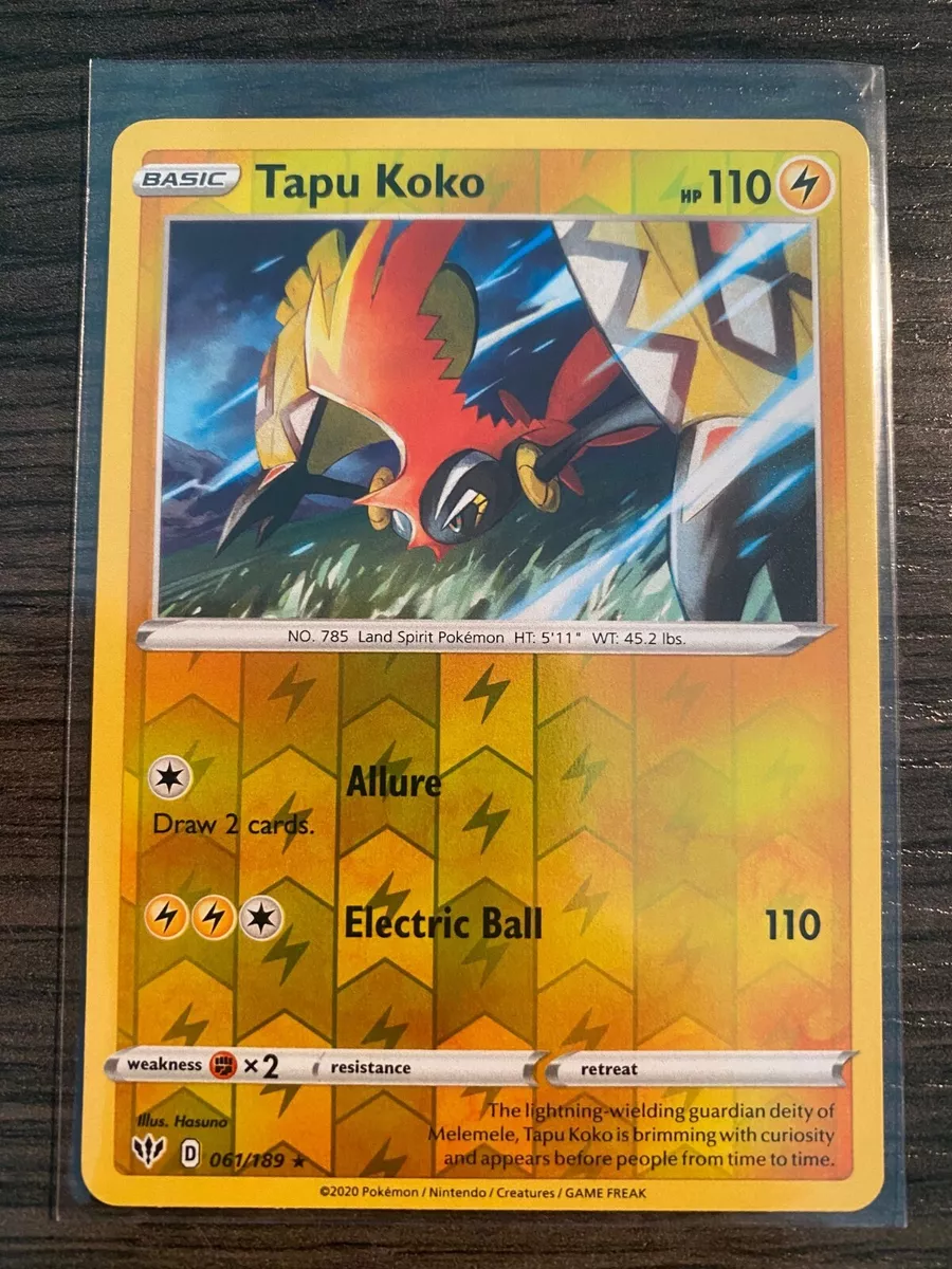 Tapu Koko Darkness Ablaze, Pokémon