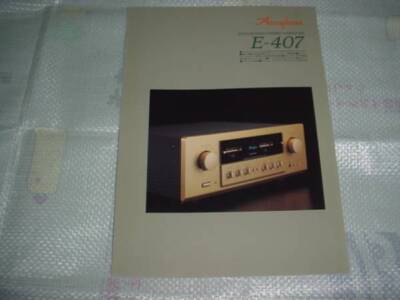 Accuphase E 407 Catalog