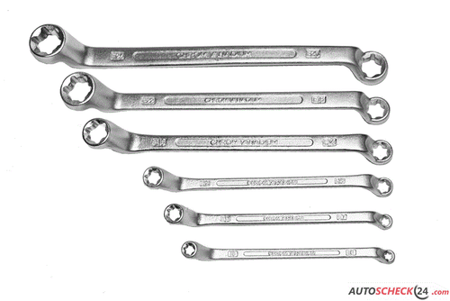 Llave de anillo herramienta Torx tornillos llave E6-E24 profundamente inclinado - Imagen 2 de 2