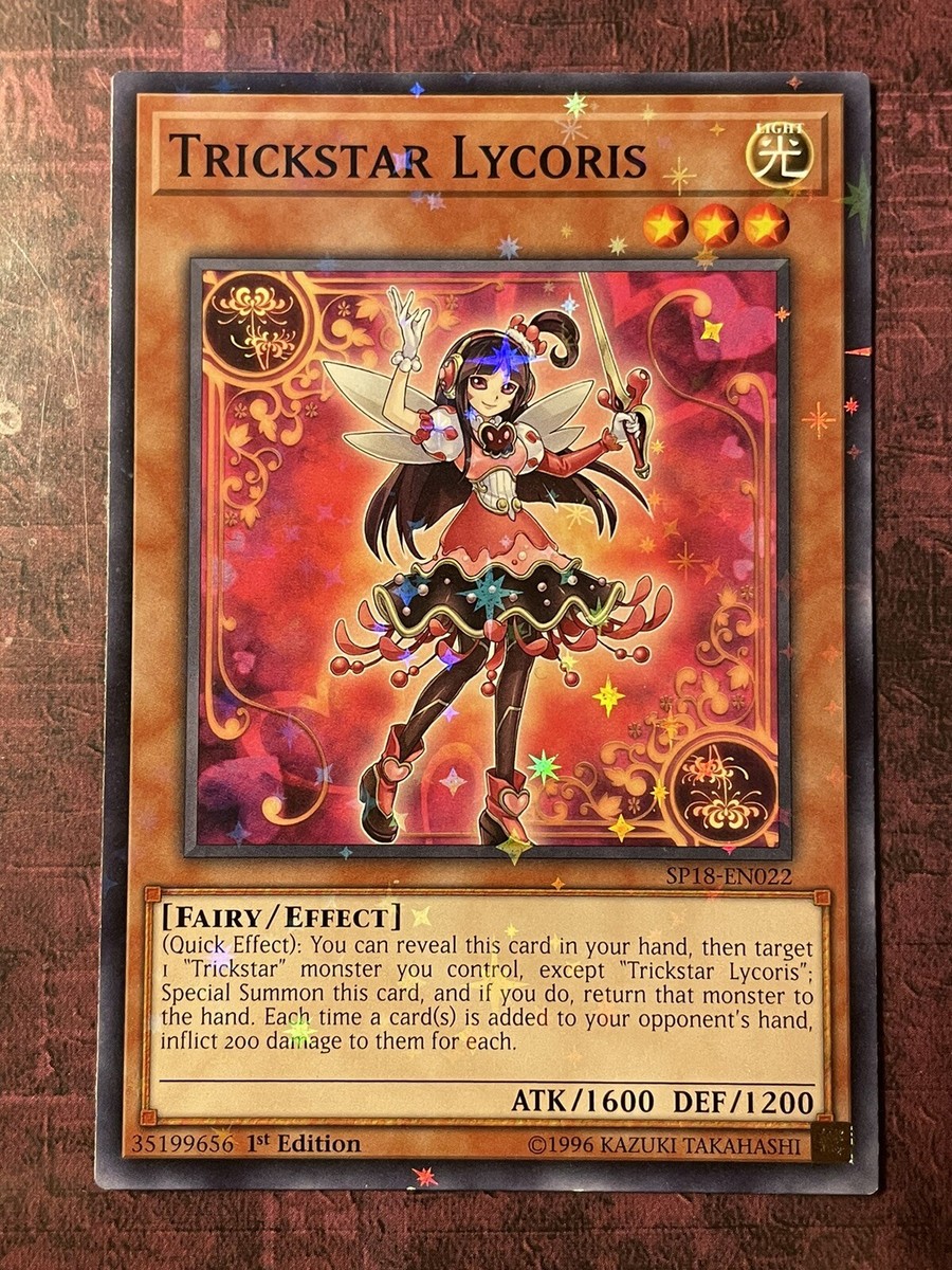 Trickstar Lycoris - SP18-EN022 - Starfoil - 1st Edition - VLP | eBay