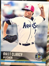 2017 Choice Everett AquaSox Baseball Card of Matt Clancy #6  (NM) Free Rtns