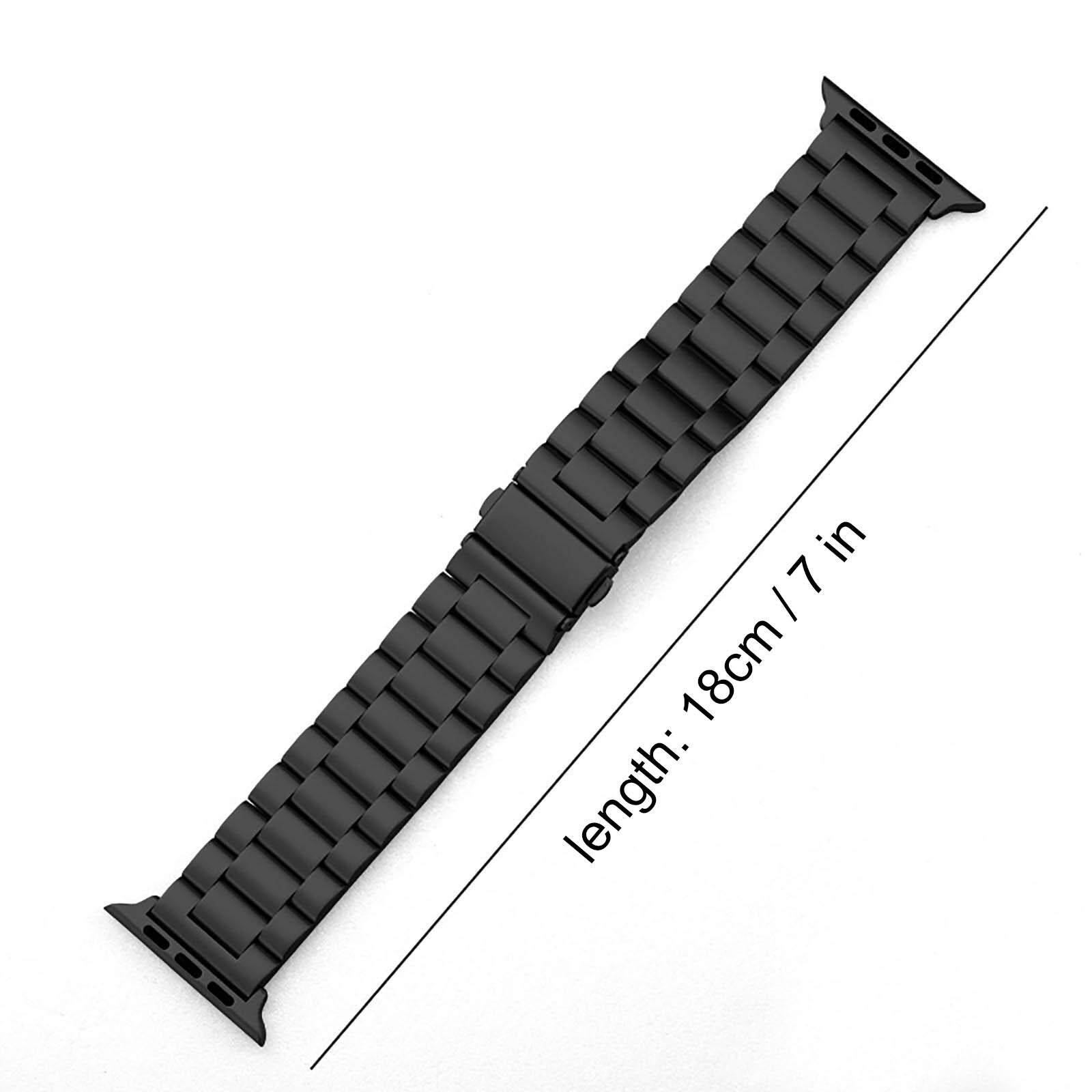 Stainless Steel Watch Band Metal Strap For Apple iWatch Series 8/7/6/5