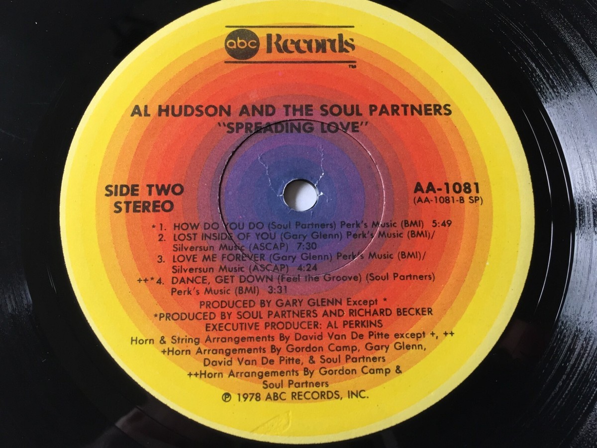 レア国内見本盤】Al Hudson - Spreading Love US Al Hudson And