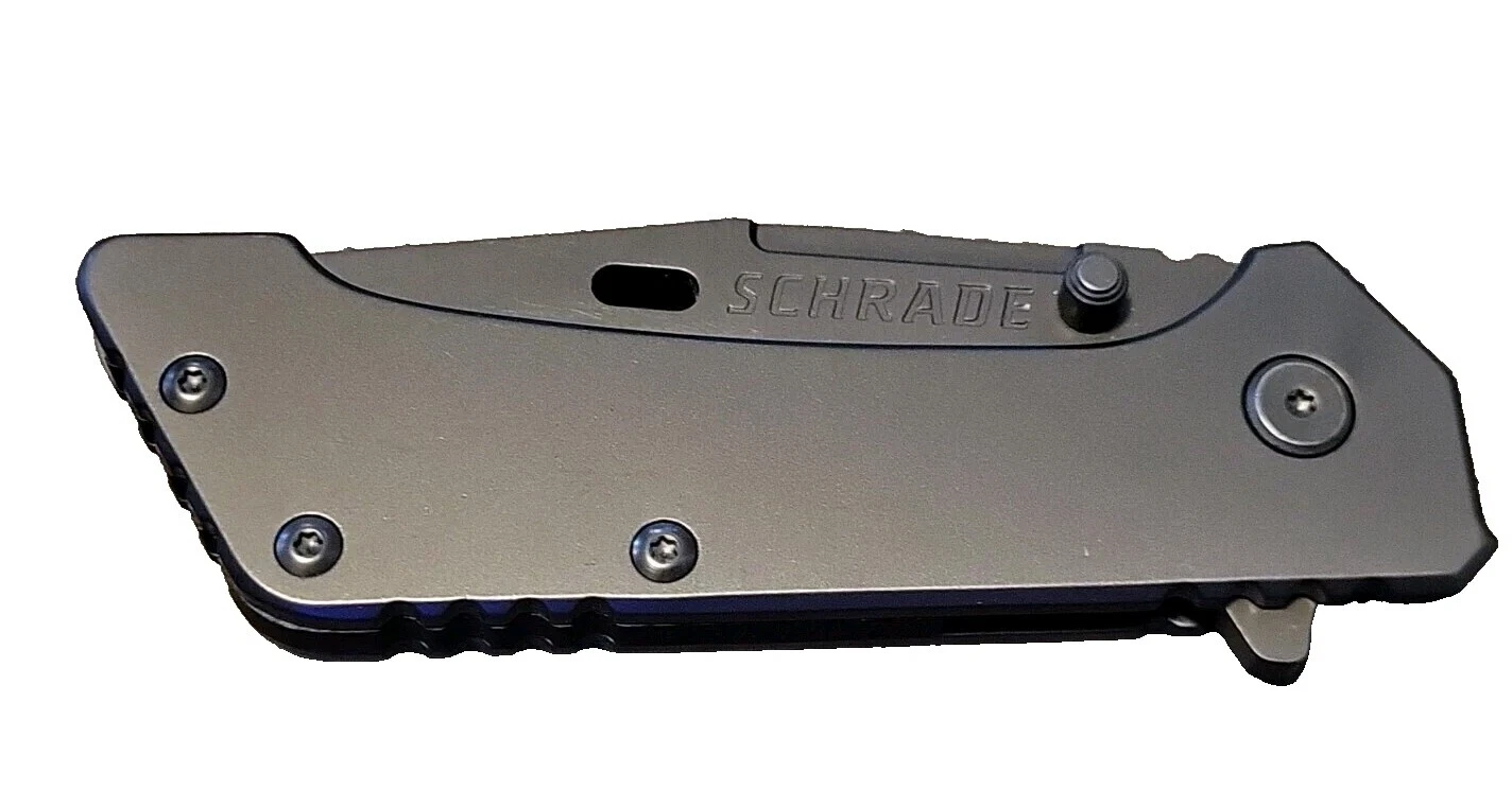 Schrade Tactical Titanium Handle Collectible Folding Knives