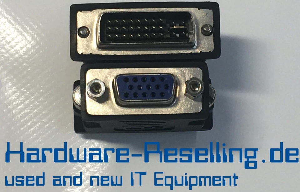 HP DVI auf VGA Adapter 24+5 pol.  DVI-I Stecker auf VGA Buchse  NEU OVP - Bild 2 von 2