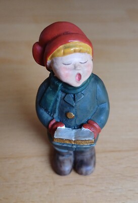 Candy design norway, Figur, Junge mit Liederbuch,  ca. 6,5 cm, aus Norwegen