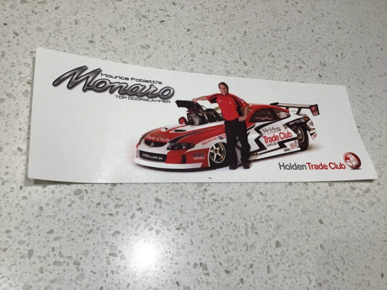 HOLDEN MONARO RACING TEAM STICKER, DRAG SHOCKS, SUSPENSION 4x4 4WD, CARS Motor